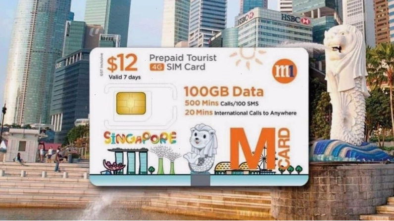 SIM du lịch đi Singapore