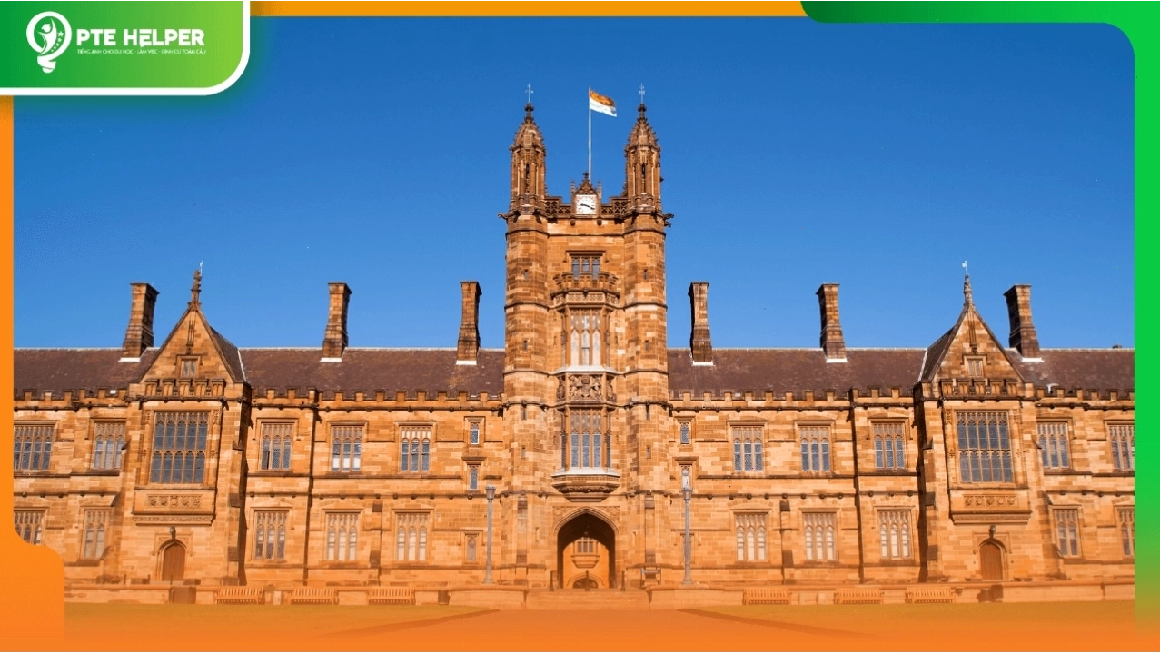 Sinh viên học tập tại một trường đại học ở Sydney