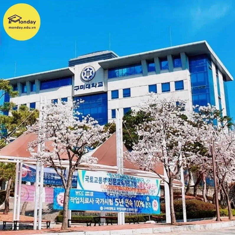 Sinh viên quốc tế theo học tại Đại học Gumi