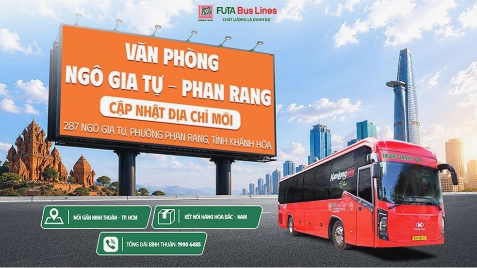 Số điện thoại liên hệ nhà xe Phương Trang Long Xuyên