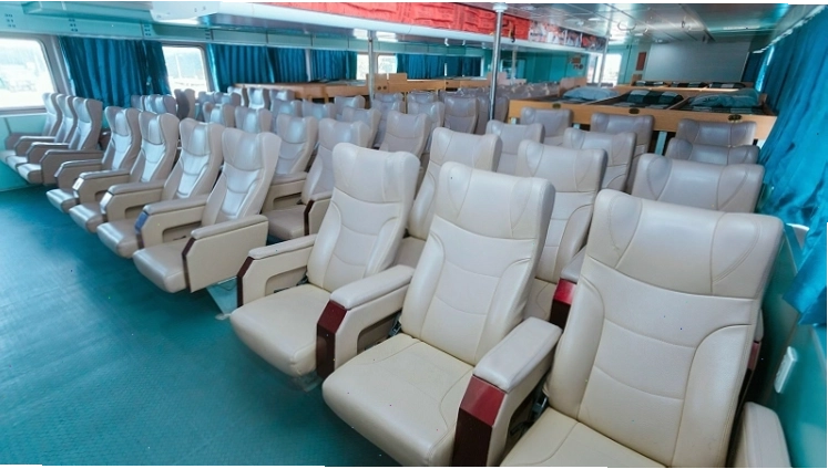 Sơ đồ tổng thể các tầng và khu vực chức năng trên tàu Phú Quý Express