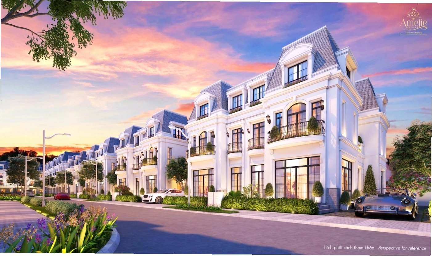 Sơ đồ vị trí dự án Amelie Villa Phú Mỹ Hưng