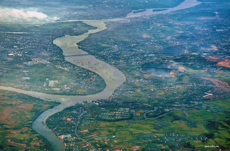Sông Đồng Nai là dòng sông nội địa dài nhất Việt Nam
