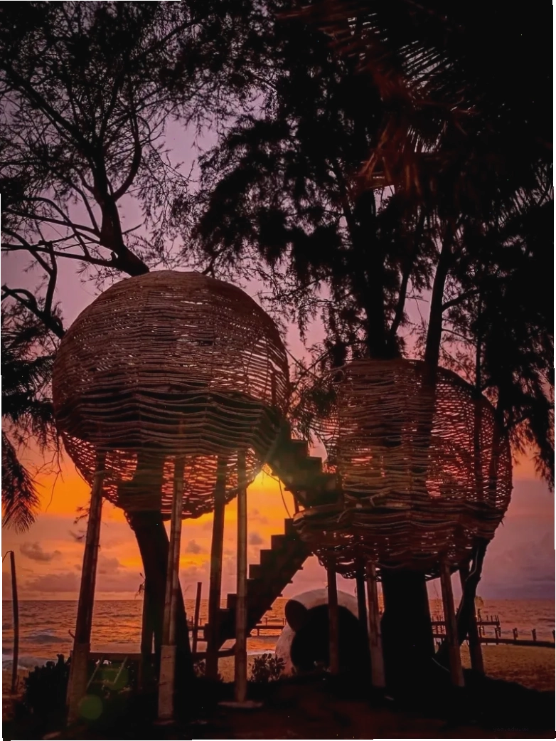 Sunset Sanato Beach Club với kiến trúc độc đáo
