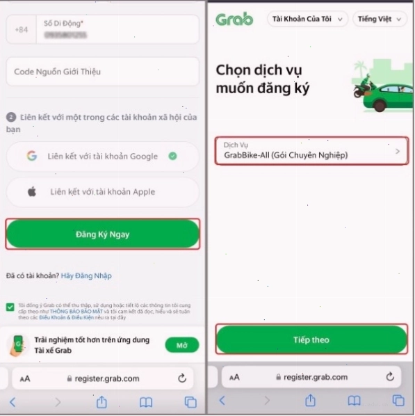 Tải lên các giấy tờ cá nhân cần thiết theo yêu cầu của hệ thống