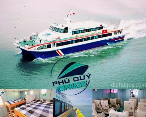 Tàu cao tốc Phú Quý Express 2 thân hiện đại