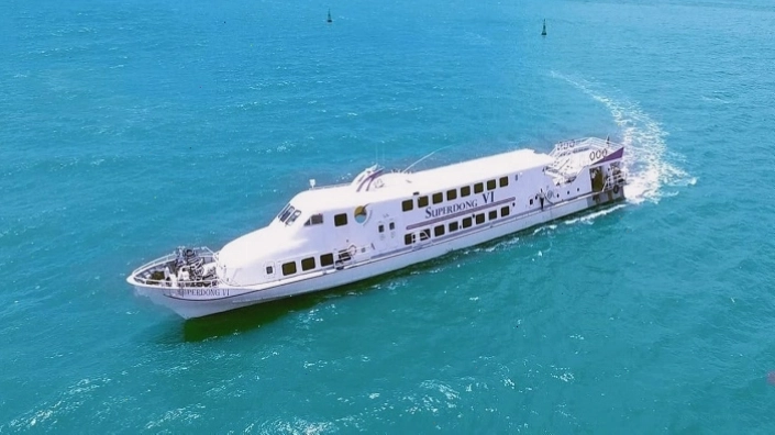 Tàu cao tốc Phú Quý Express hiện đại và tiện nghi