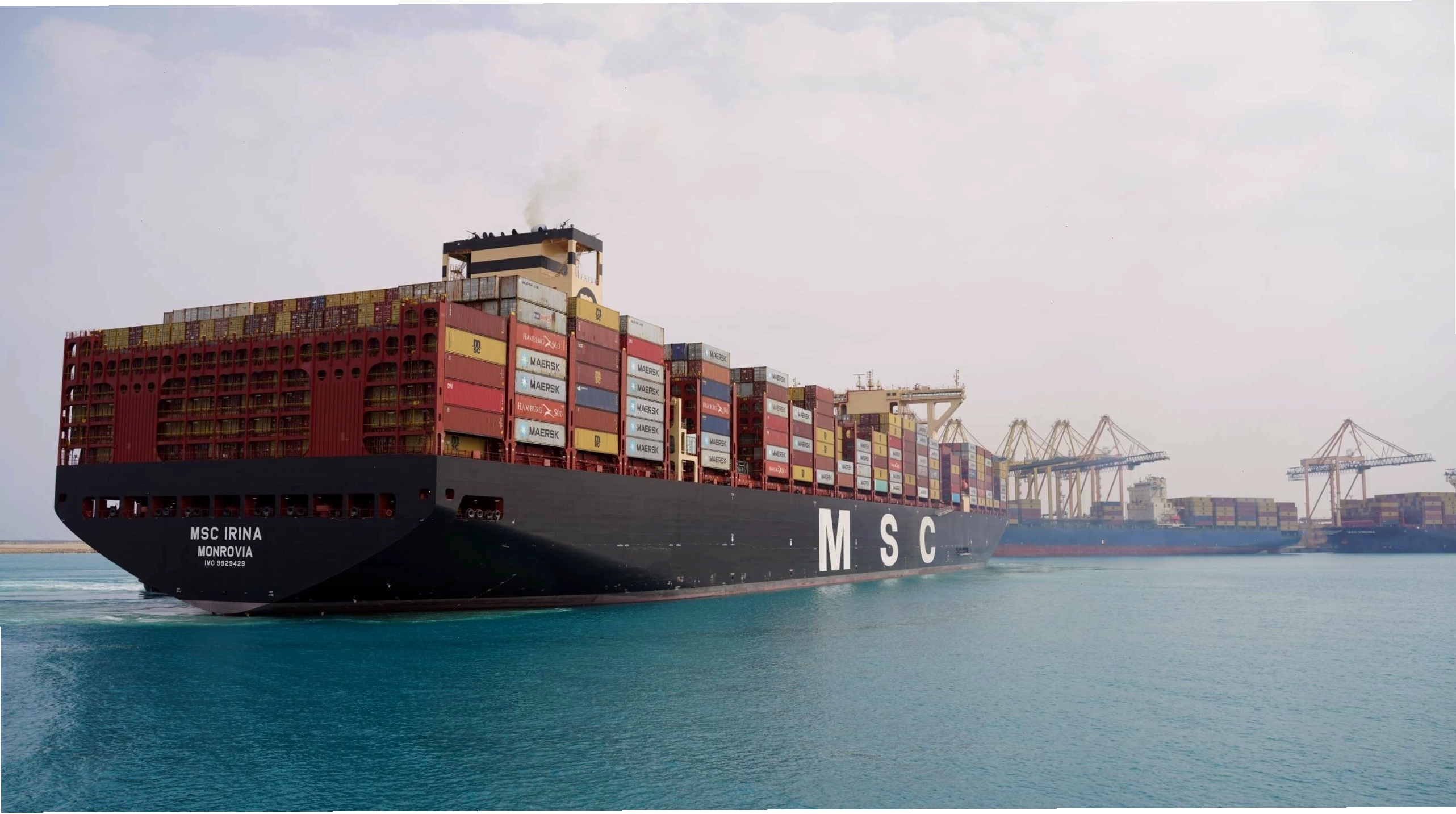 Tàu MSC Irina - Tàu chở Container lớn nhất thế giới với sức chứa kỷ lục