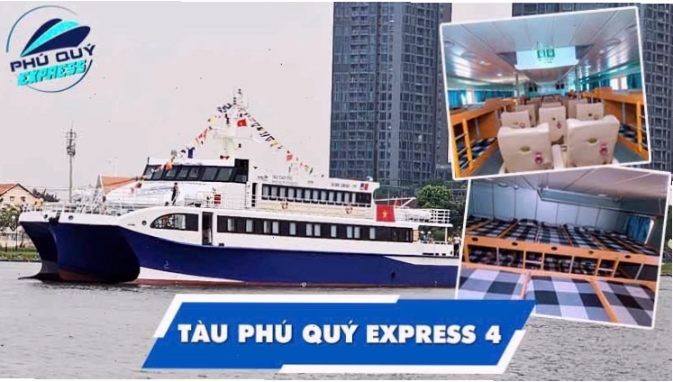 Tàu Phú Quý Express 2 thân đi Phú Quý và Côn Đảo