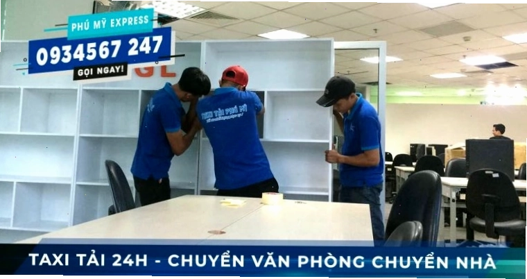 Taxi tải chuyển nhà 24h của Phú Mỹ Express
