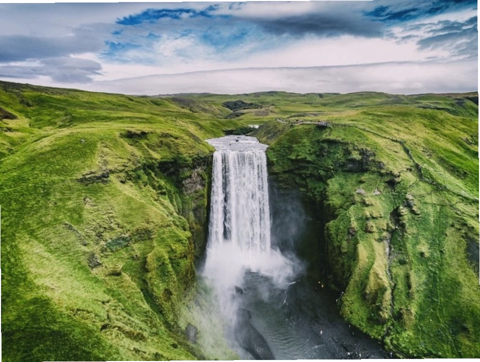 Thác Skógafoss, Iceland