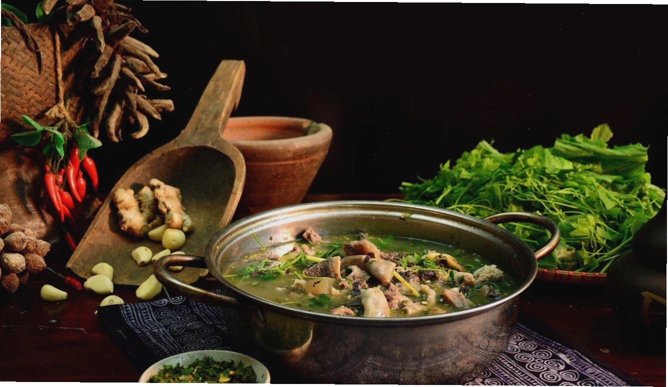 Thắng cố - món ăn đặc sản dân dã của núi rừng miền Bắc