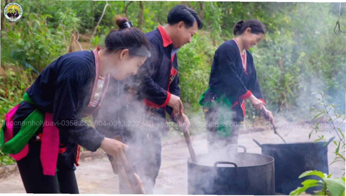 Thành phẩm thuốc Nam được đóng gói cẩn thận
