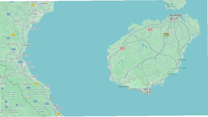 Thành phố Tam Á có vị trí gần Việt Nam, được ví như Hawaii phương Đông