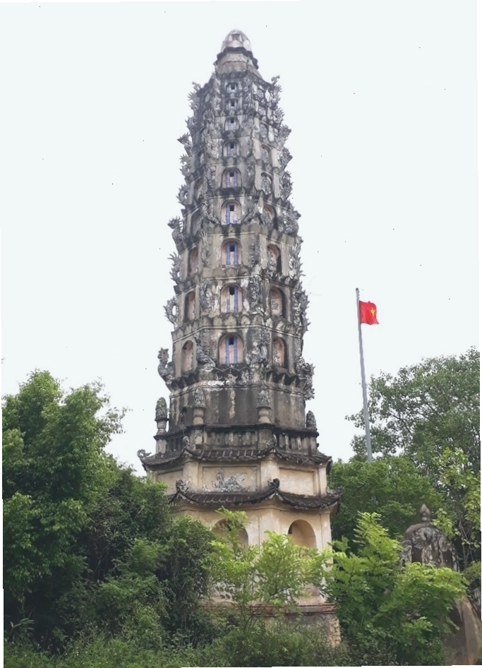 Tháp Cửu Phẩm Liên Hoa tại Chùa Cổ Lễ