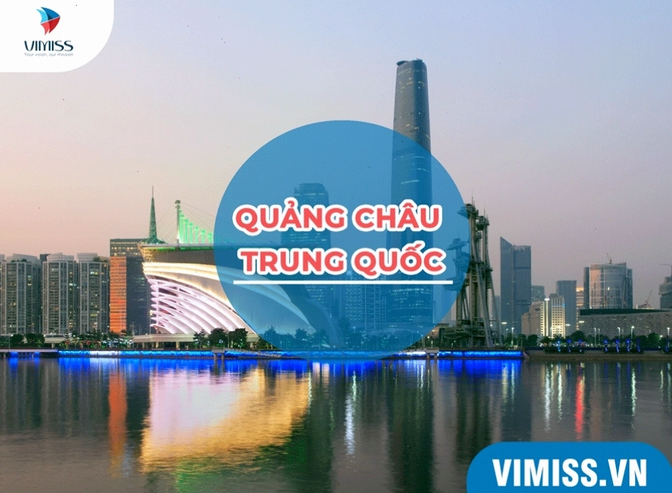 Tháp Quảng Châu về đêm lung linh