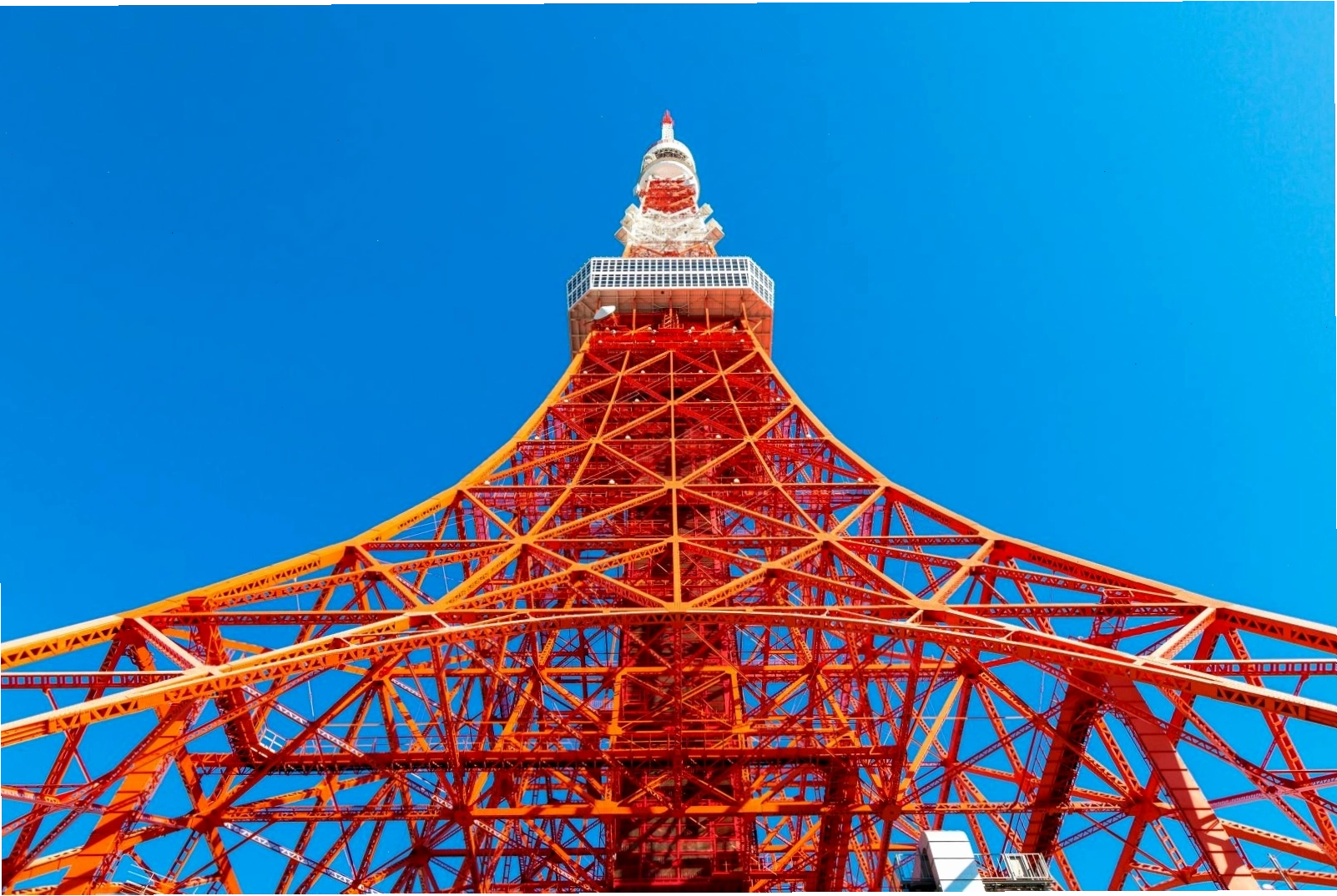 Tháp Tokyo Tower lung linh về đêm