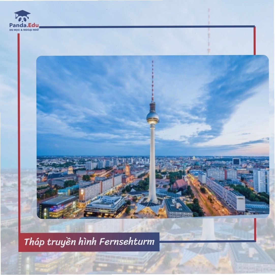 Tháp truyền hình Fernsehturm cao nhất Berlin