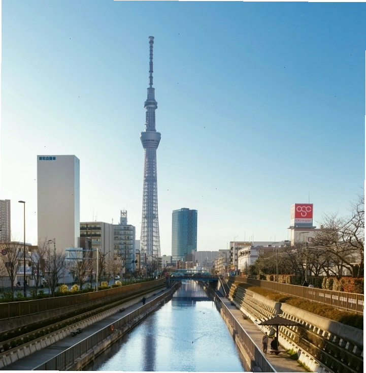 Tháp truyền hình Tokyo Skytree – Biểu tượng hiện đại, mang đến tầm nhìn tuyệt vời của thủ đô Tokyo