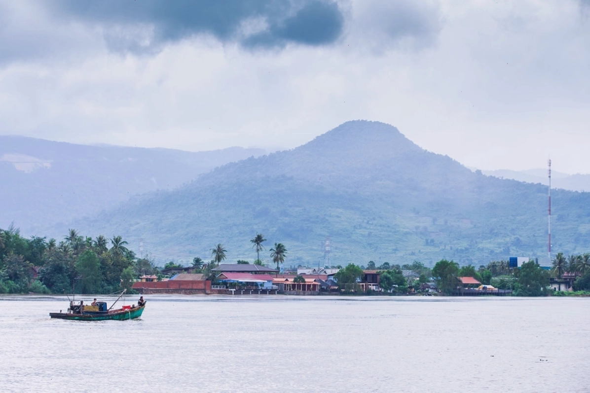 Thị trấn Kampot yên bình