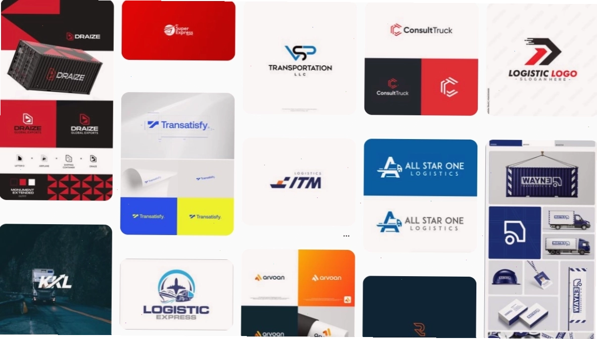 Thiết kế logo ấn tượng cho ngành logistics