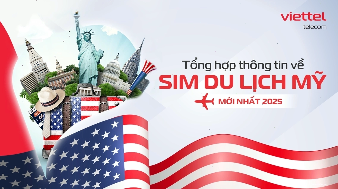 Thông tin mới về SIM du lịch Mỹ