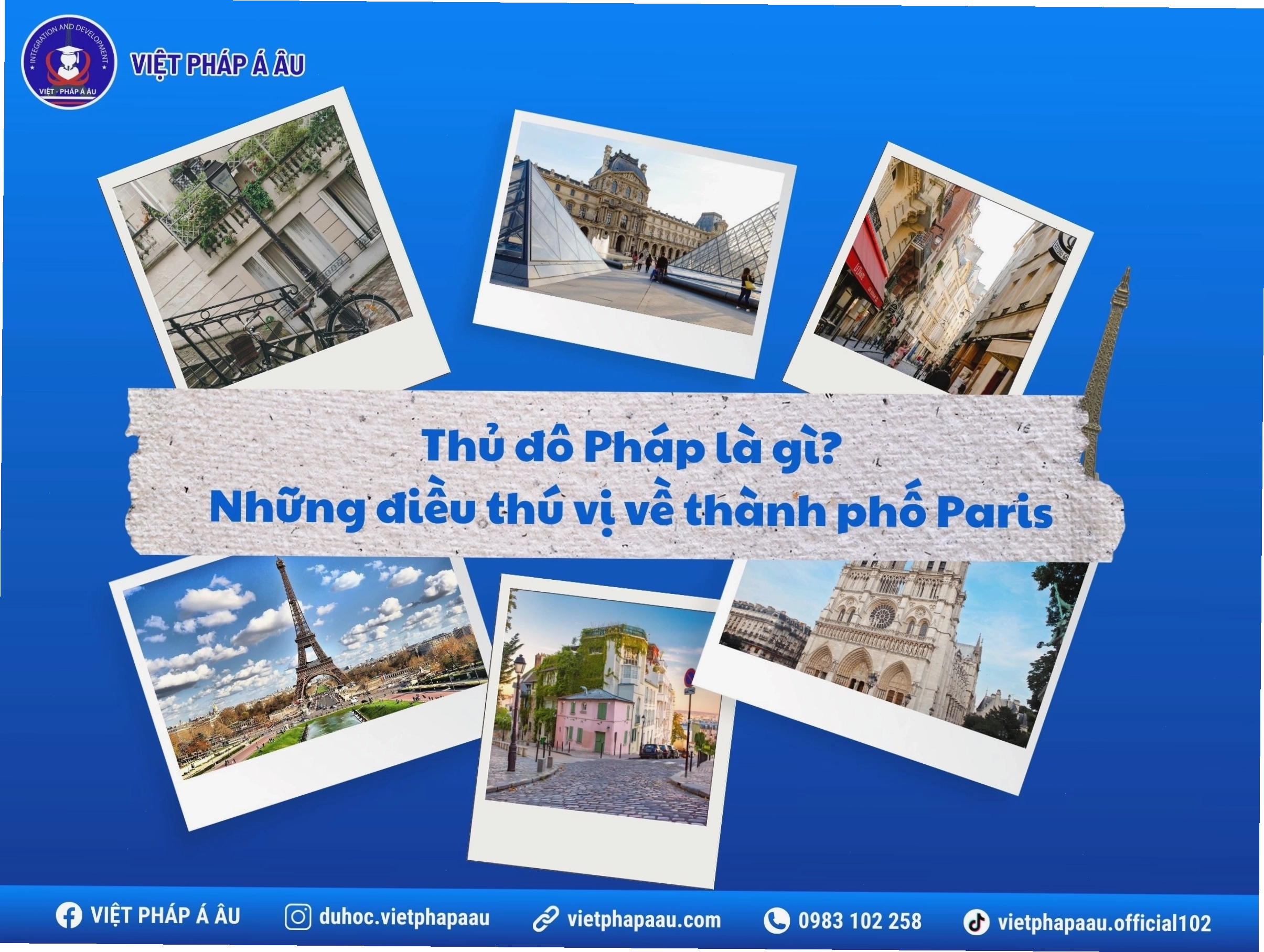 Thủ đô nước Pháp Paris về đêm lung linh ánh đèn