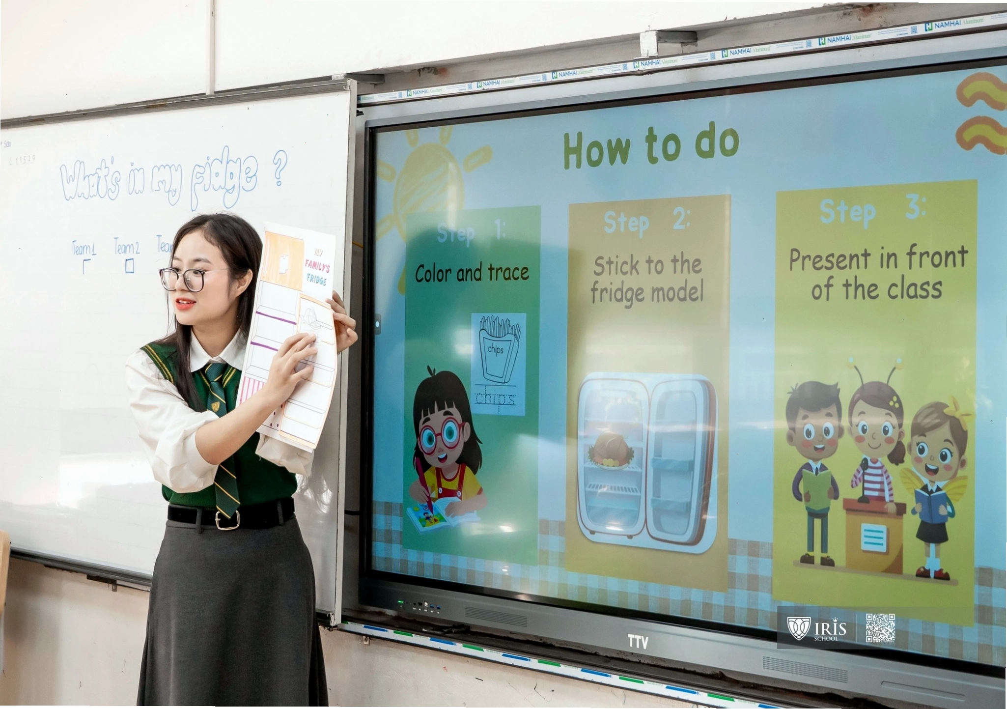 Thư viện hiện đại của Iris School