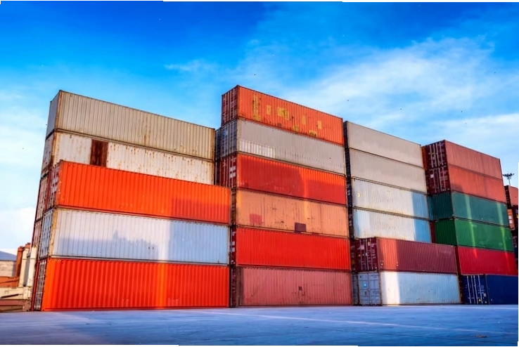 Thùng container công nghiệp cho kinh doanh xuất nhập khẩu logistics
