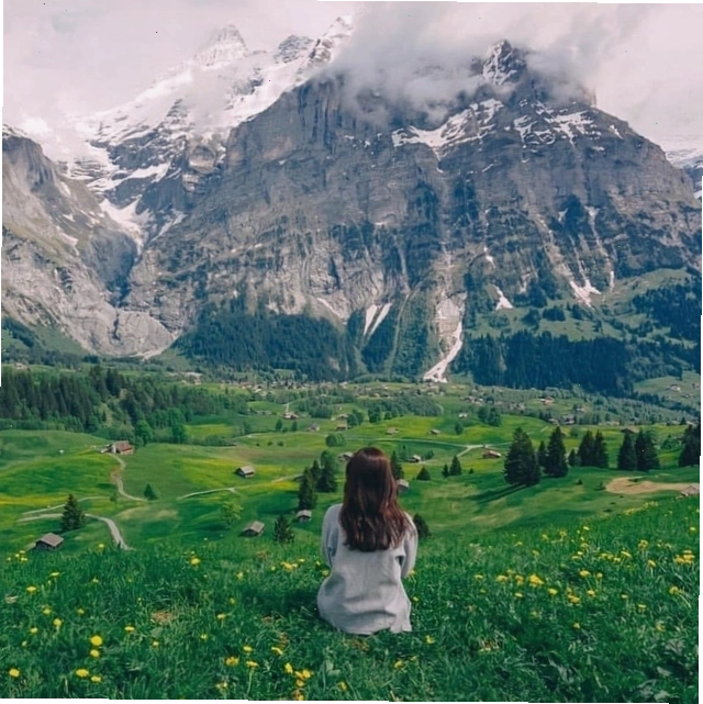 Thung lũng Lauterbrunnen với 72 thác nước hùng vĩ