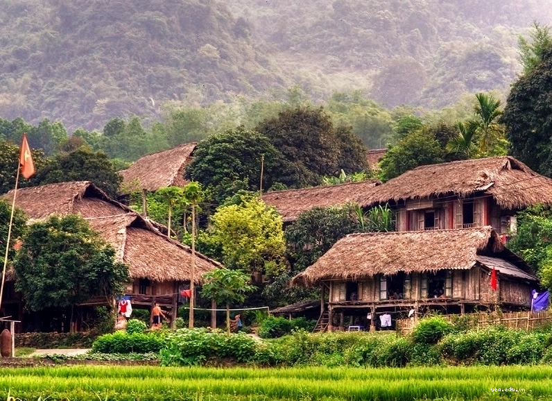 Thung Nai Hòa Bình nơi có cảnh quan sông nước hữu tình
