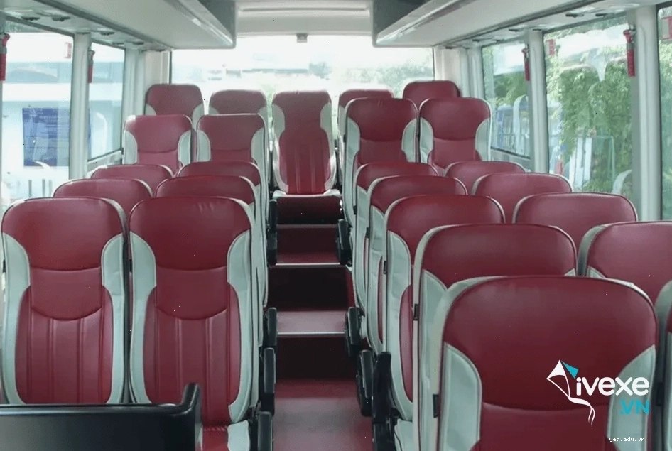 Tiện ích xe ghế ngồi 25 chỗ của xe khách Cường Thủy