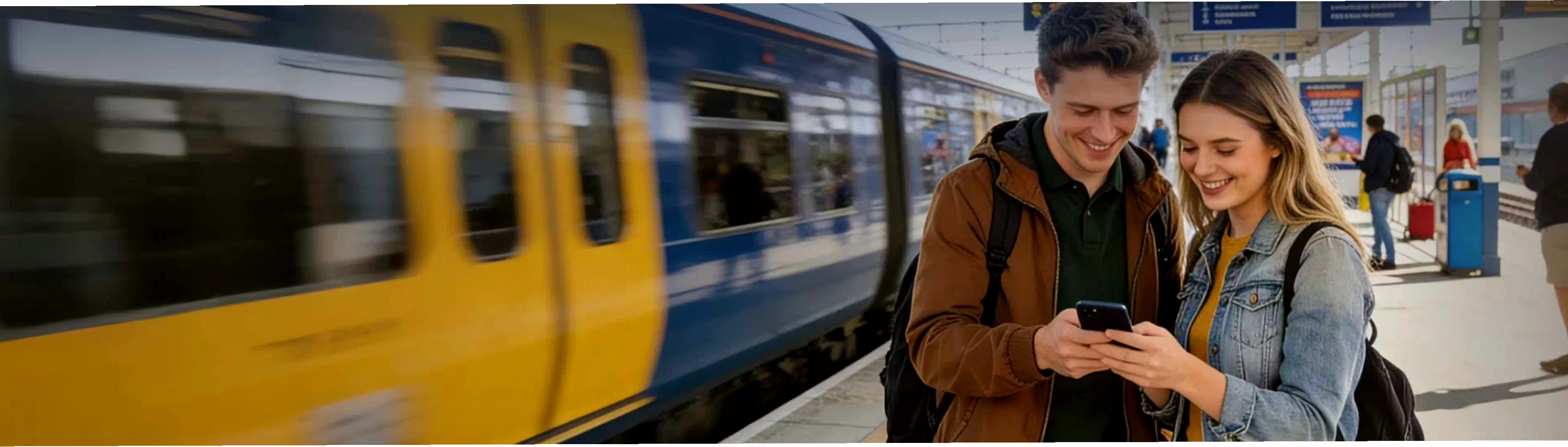 Tiết kiệm 1/3 giá vé tàu tại Vương quốc Anh với thẻ Railcard điện tử