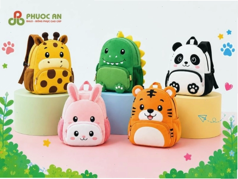 Tiêu chuẩn balo hình thú an toàn khi đặt may số lượng lớn