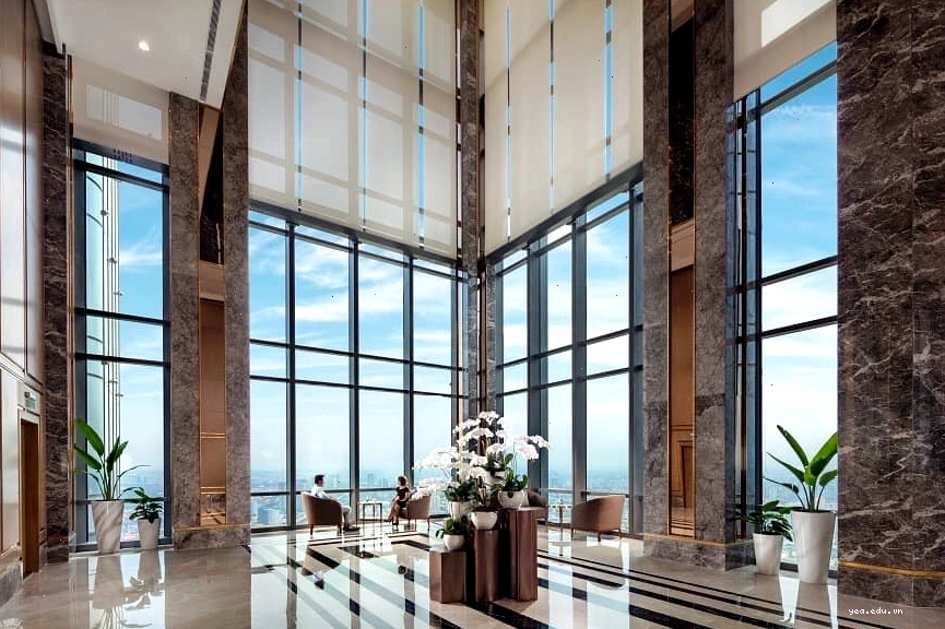 Toàn cảnh Blank Lounge Landmark 81 nhìn từ trên cao
