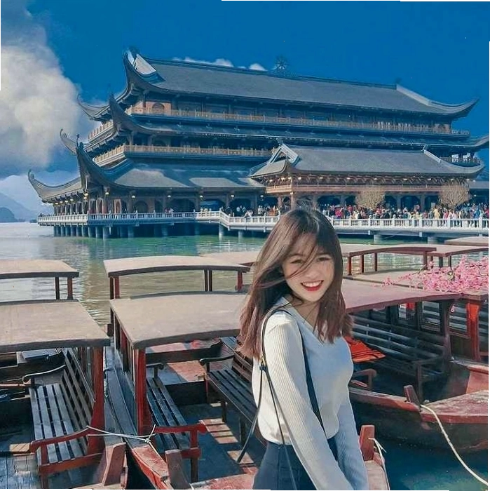 Toàn cảnh Chùa Tam Chúc nhìn từ trên cao