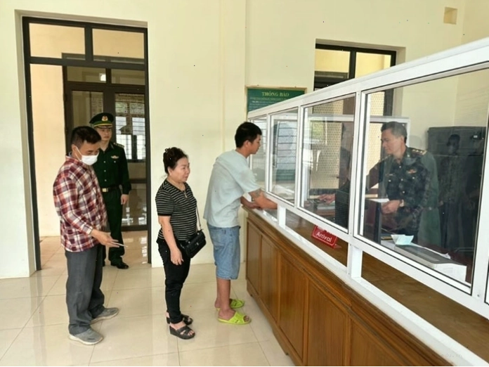 Toàn cảnh Cửa khẩu quốc tế Na Mèo