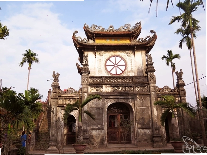 Toàn cảnh khu di tích lịch sử văn hóa Phố Hiến về đêm