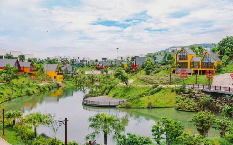 Toàn cảnh khu nghỉ dưỡng Legacy Hill Resort & Villas Hòa Bình