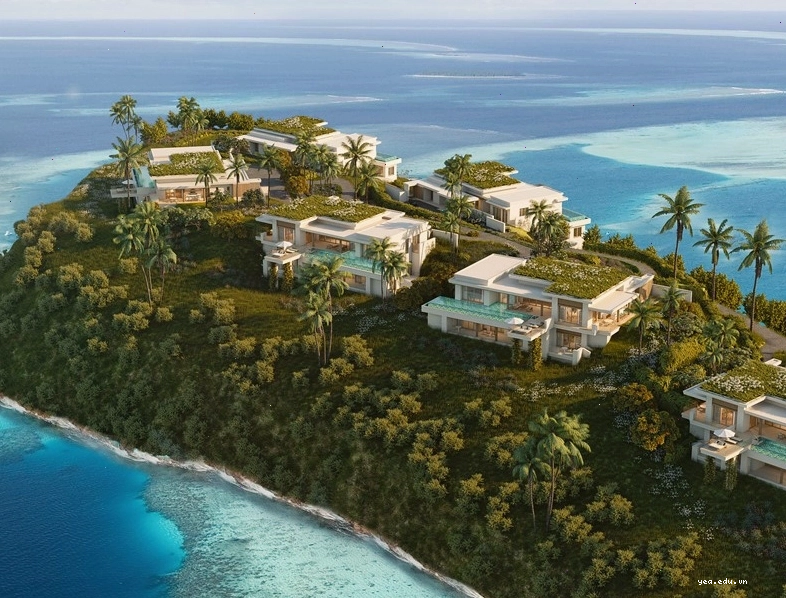 Toàn cảnh khu nghỉ dưỡng Six Senses sang trọng bên bờ biển