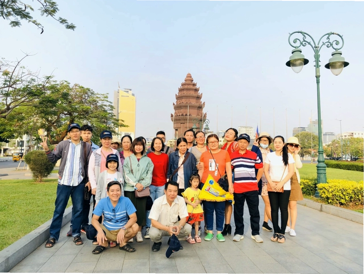 Toàn cảnh khu vực ven sông Mekong tại Phnom Penh