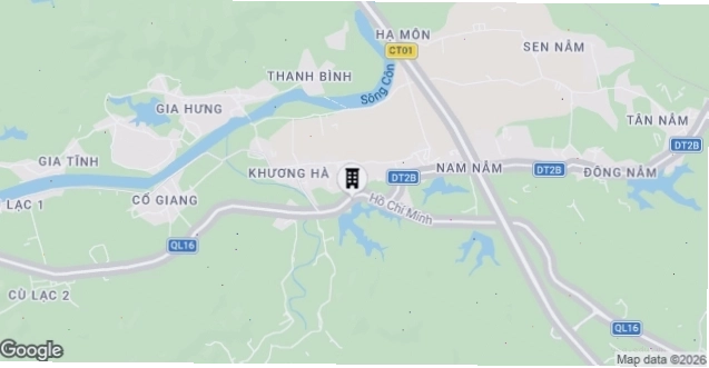 Toàn cảnh Lake House Resort Quảng Bình nhìn từ trên cao
