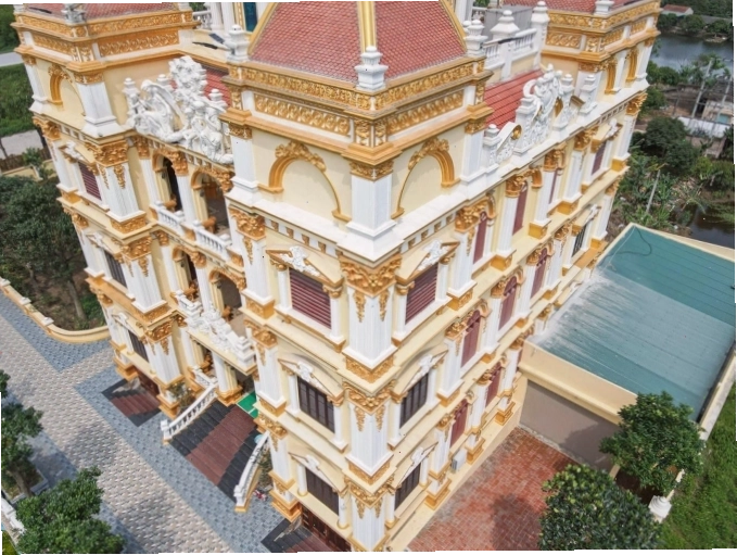 Toàn cảnh lâu đài Hưng Yên nhìn từ trên cao