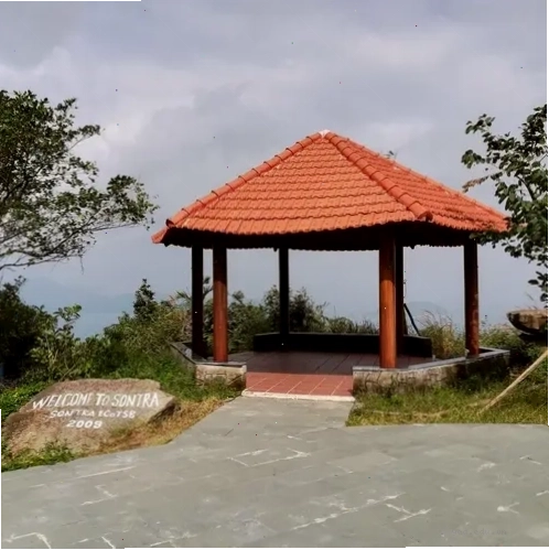Toàn cảnh Nhà Vọng Cảnh Đà Nẵng nhìn từ trên cao