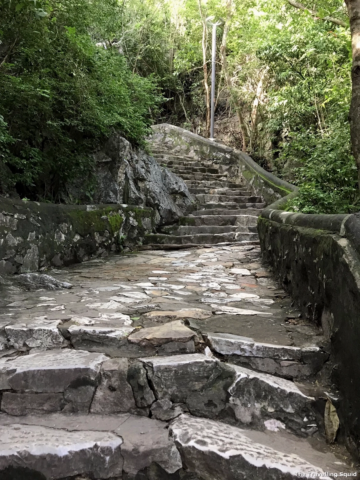 Toàn cảnh thành phố Đà Nẵng nhìn từ trên cao tại điểm ngắm cảnh của Marble Mountains