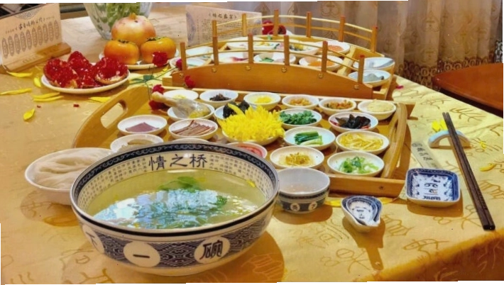 Toàn cảnh thị trấn Miêu Trại Tích Thủy bình yên