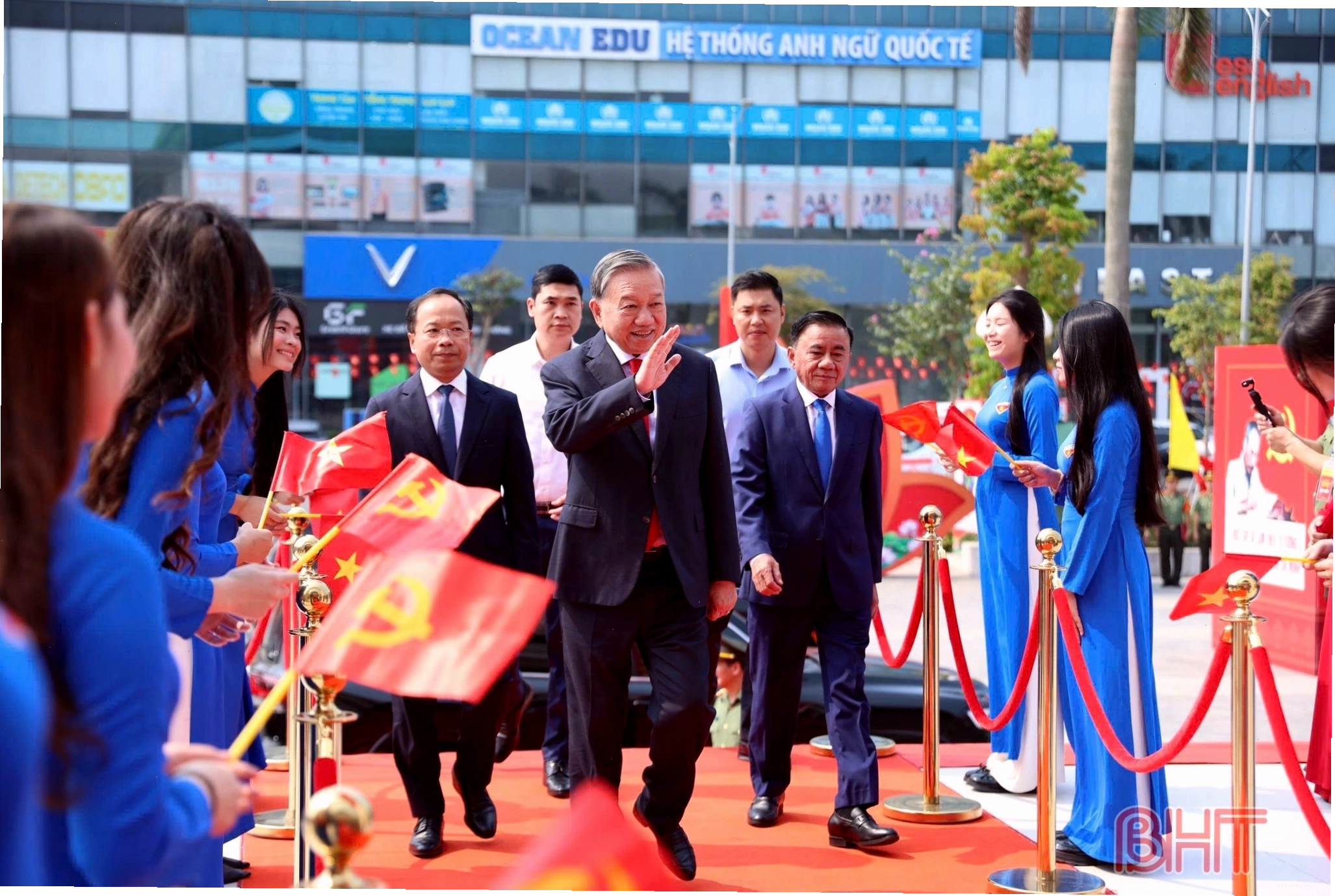 Tổng Bí thư, Chủ tịch nước Tô Lâm và các đại biểu dự Lễ kỷ niệm 120 năm Ngày sinh Tổng Bí thư Hà Huy Tập