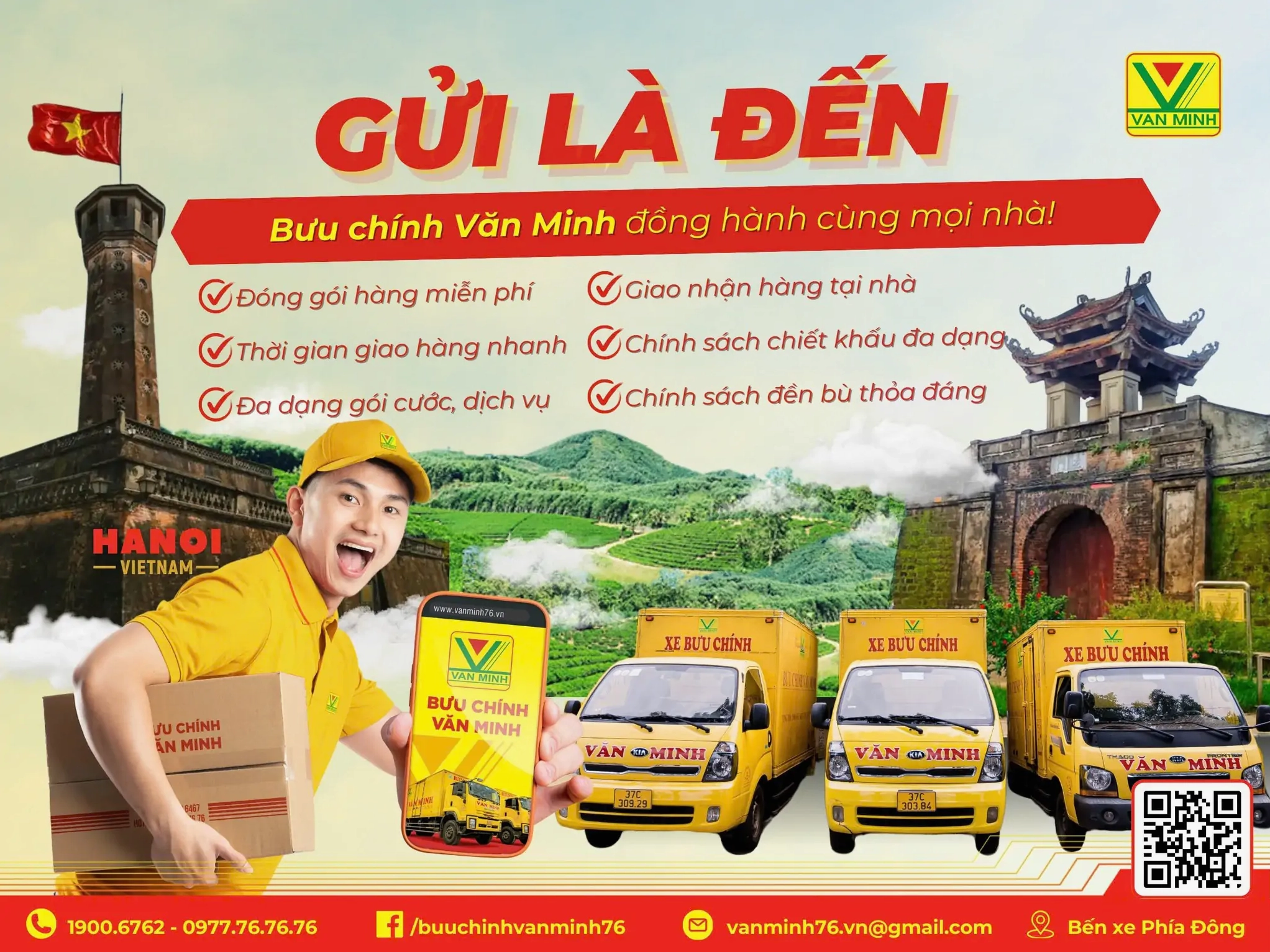Tổng đài Văn Minh gửi hàng: Giải pháp giao nhận tận nhà tiện lợi