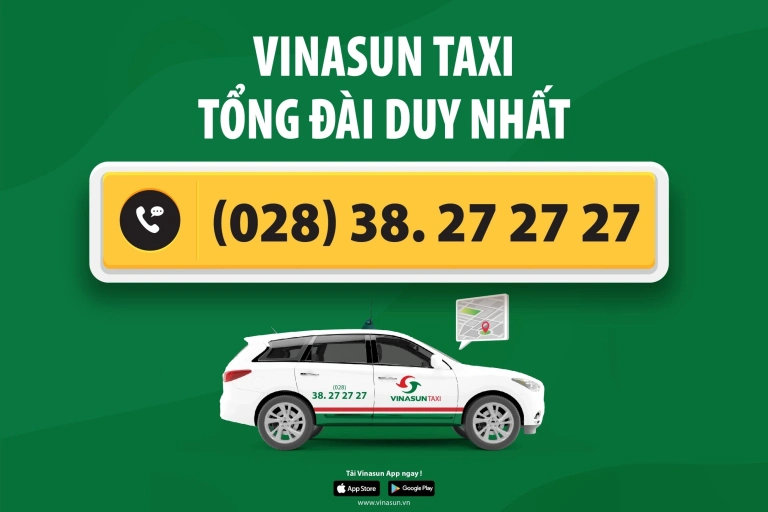 Tổng đài Vinasun Taxi TPHCM: Số điện thoại, hotline hỗ trợ & lưu ý quan trọng