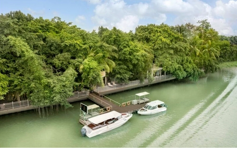 Tổng quan An Lâm Retreats Saigon River nhìn từ trên cao
